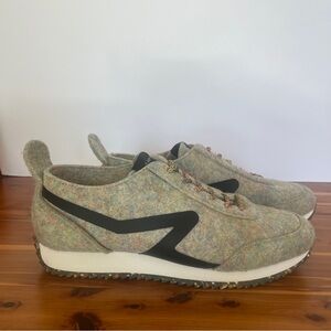 Rag & Bone Felt Sneakers US 10.5 Pink Blue Black Yellow EUC